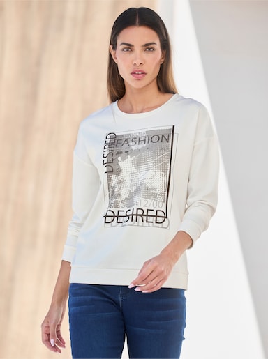 heine sweatshirt - ecru