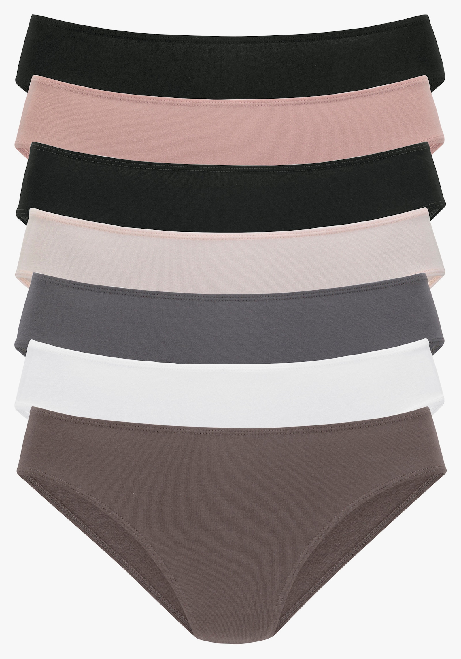 Vivance Jazz-Pants Slips - braun, weiß, grau, puder, schwarz, rosa
