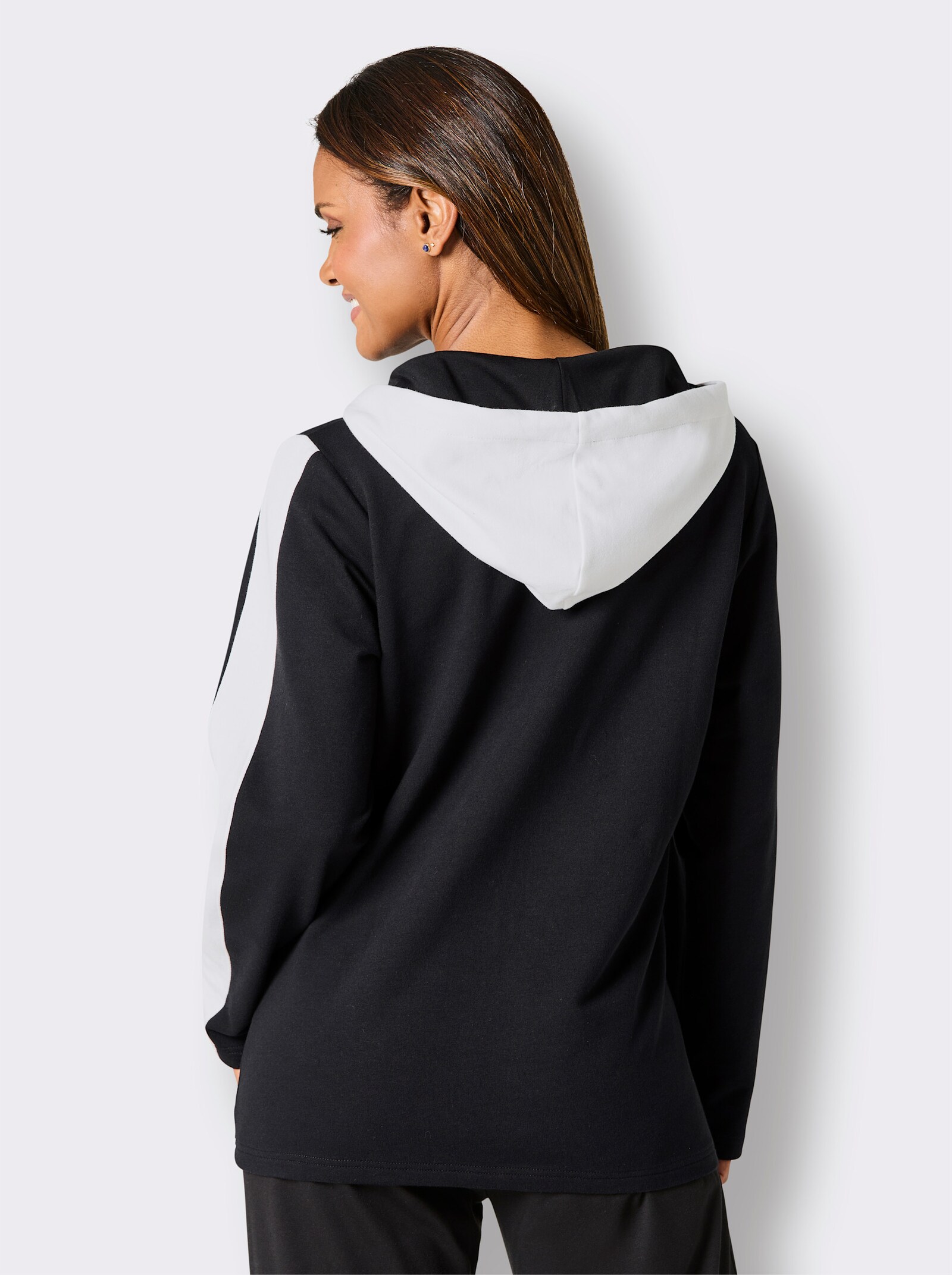feel good Jacke - schwarz-ecru