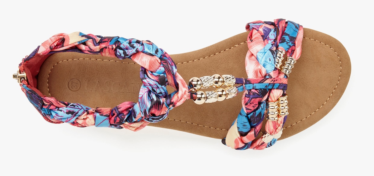 LASCANA Sandale - pink / lila / blau