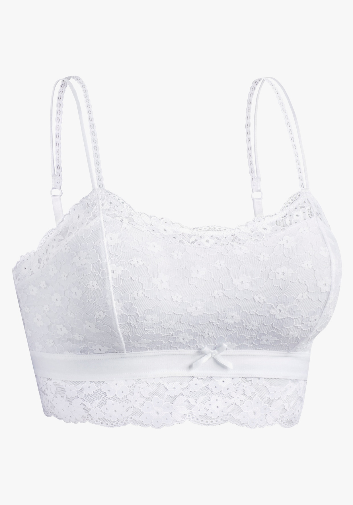 Vivance Bralette-BH - weiß