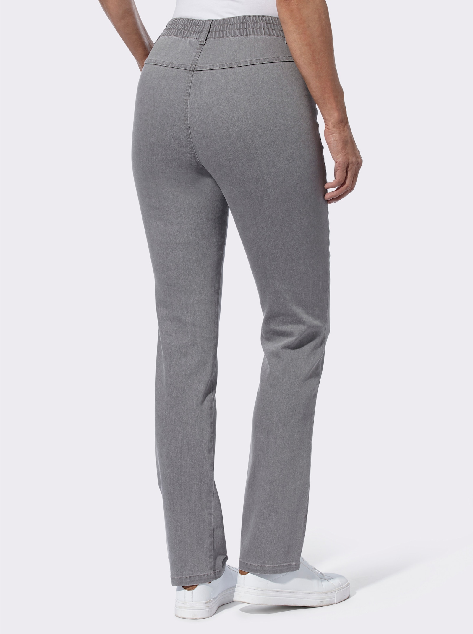 Jeans in Stretch-Qualität - grey-denim + black denim