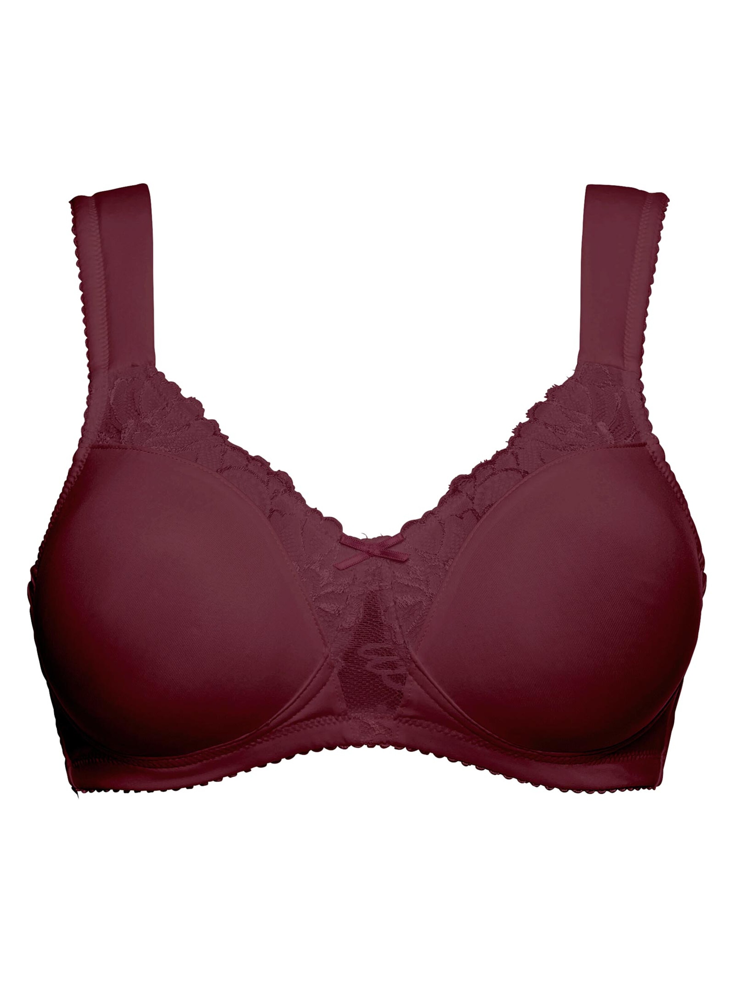 Viania Komfort-BH - weinrot