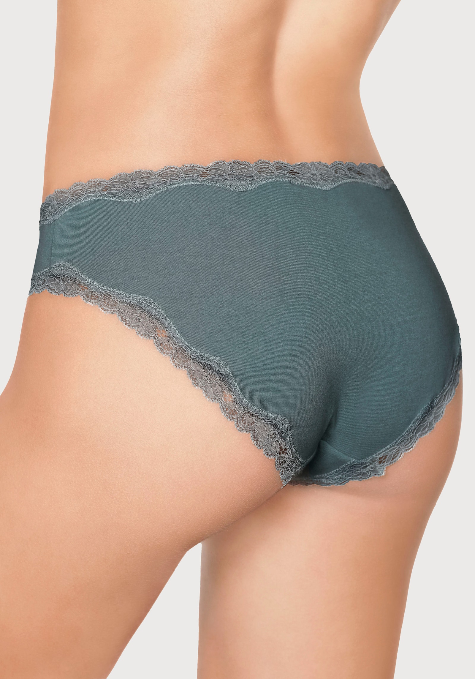 Vivance Jazz-pants slips - antraciet gemêleerd, beige gemêleerd, lila, eucalyptus, navy