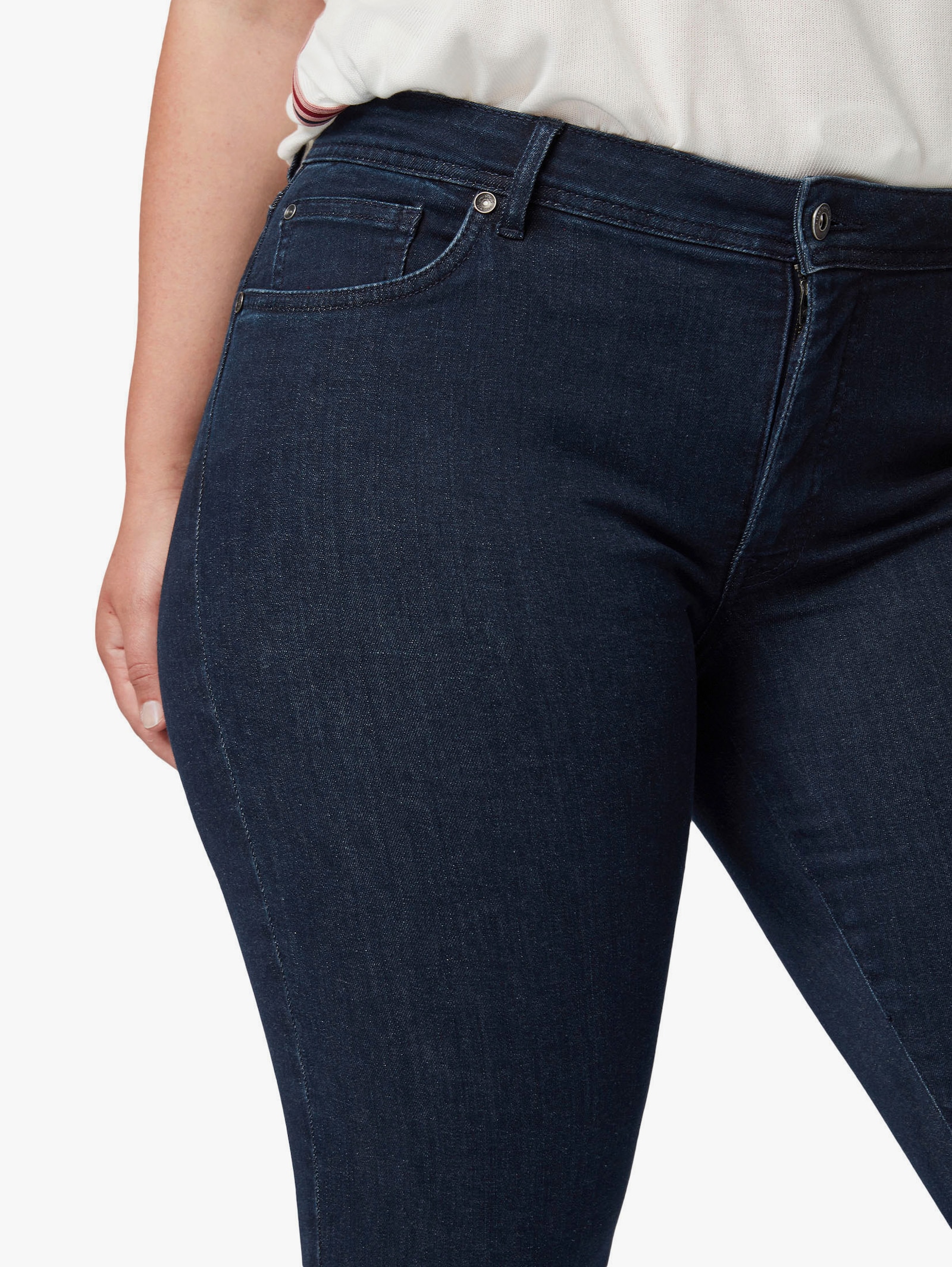 Skinny-fit-Jeans - darkblue-denim