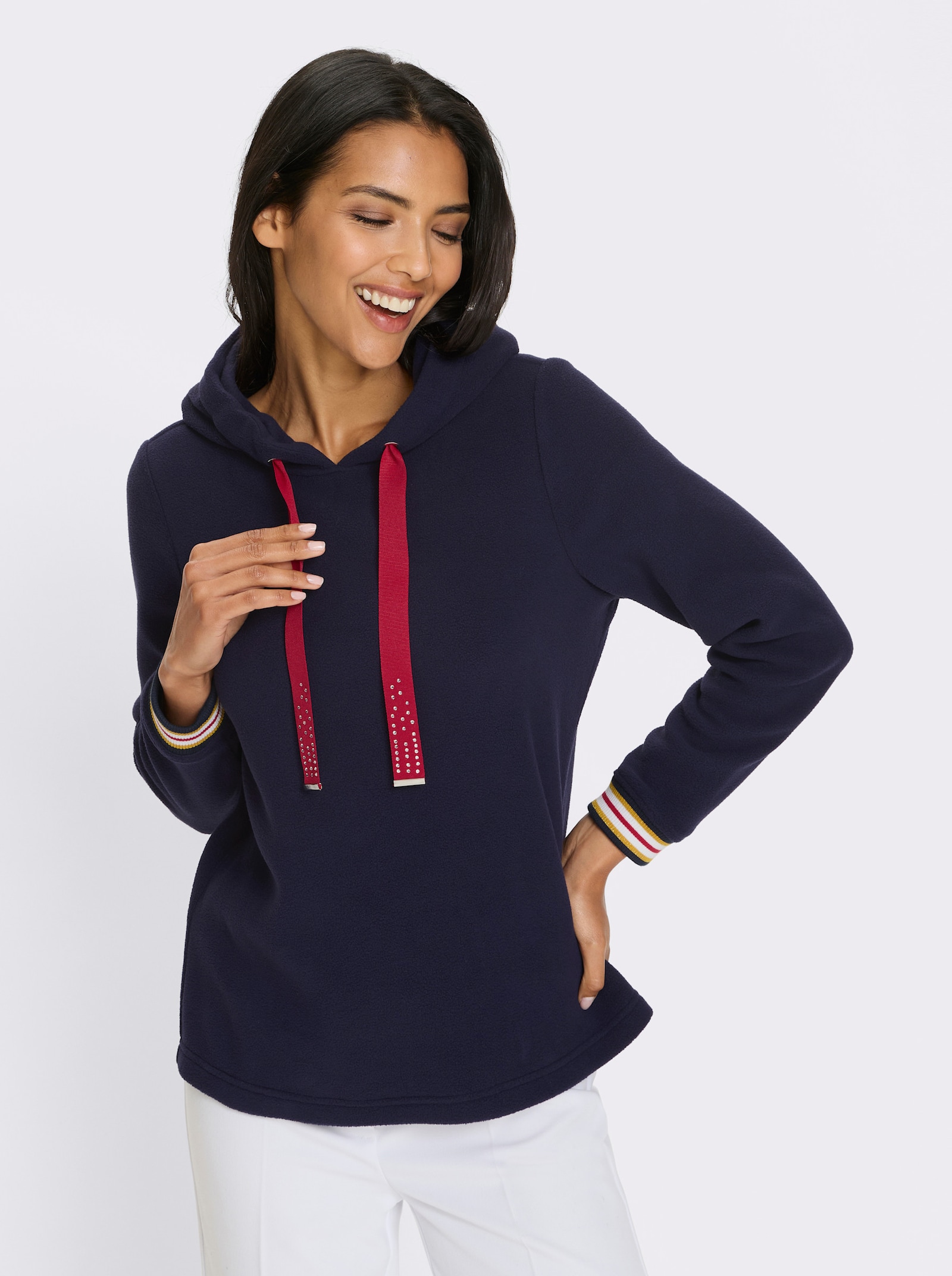 Fleeceshirt - marine