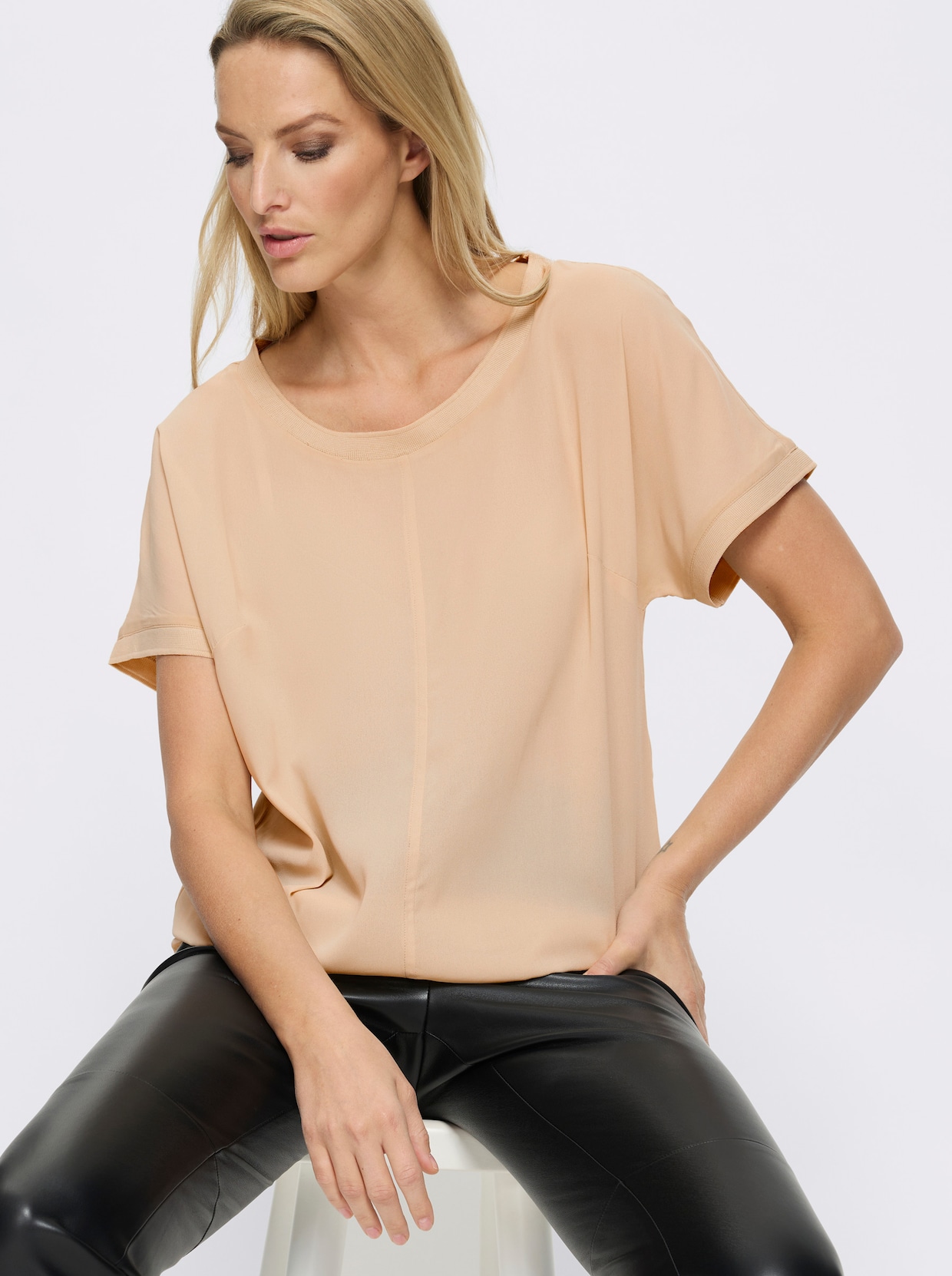 heine Schlupfbluse - beige