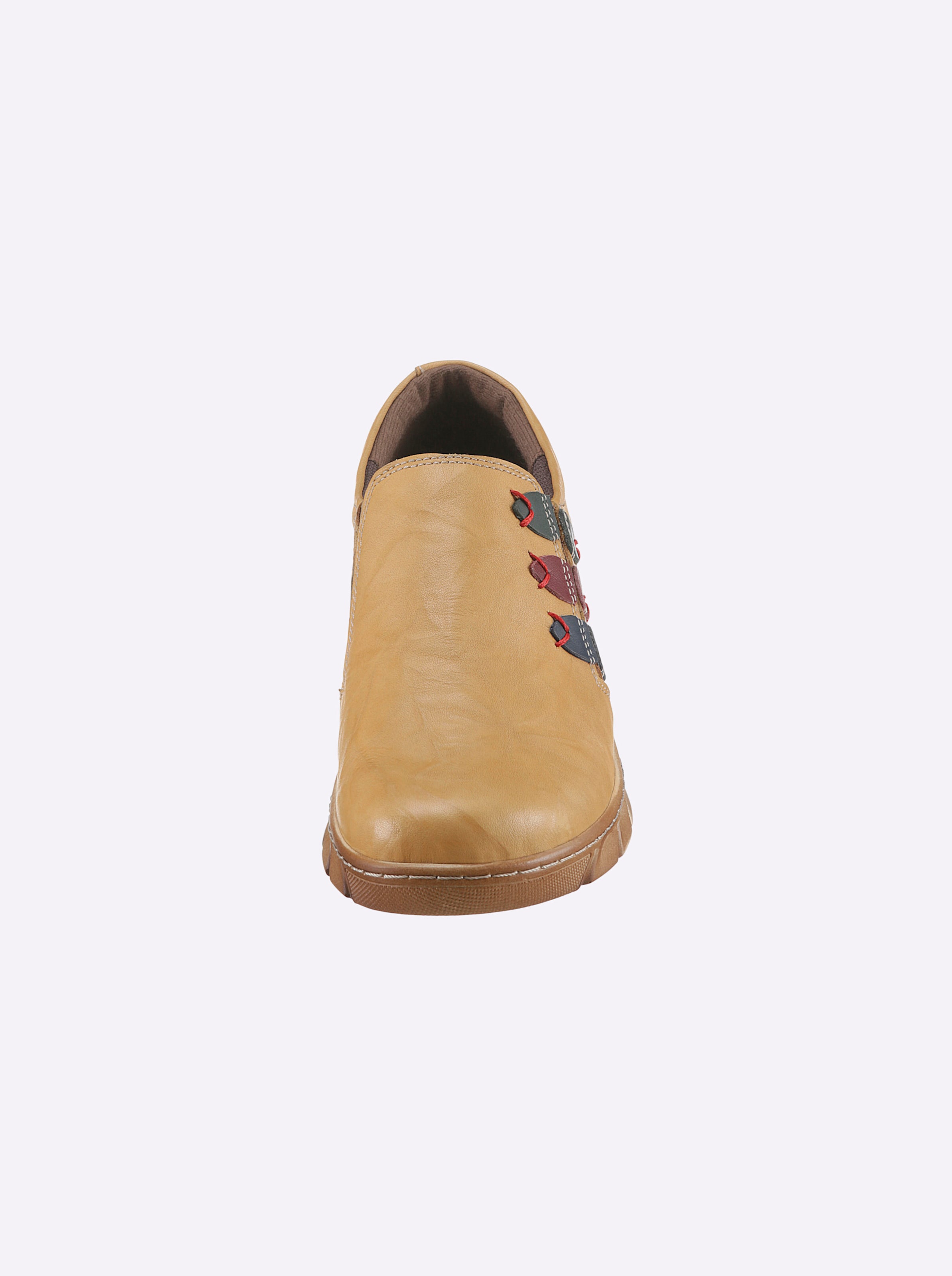 Schuhe mit günstig Kaufen-Slipper in ocker von airsoft modern+. Slipper in ocker von airsoft modern+ <![CDATA[Schön, wenn Schuhe so flexibel sind, dass sie sich unseren Bedürfnissen anpassen: Slipper mit praktischem Wechselfußbett. Obermaterial aus Glattleder. Innenausstattung 
