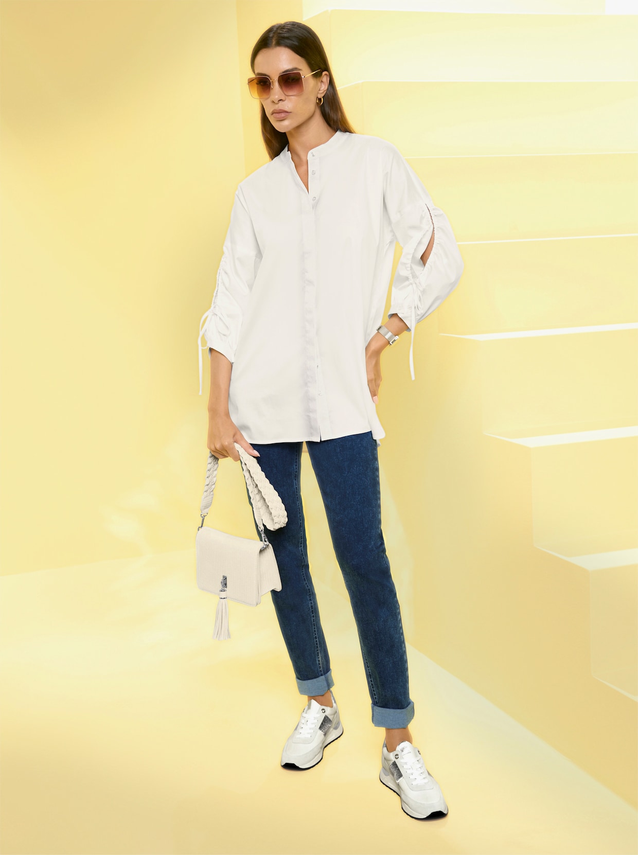 heine Jean skinny - bleu délavé
