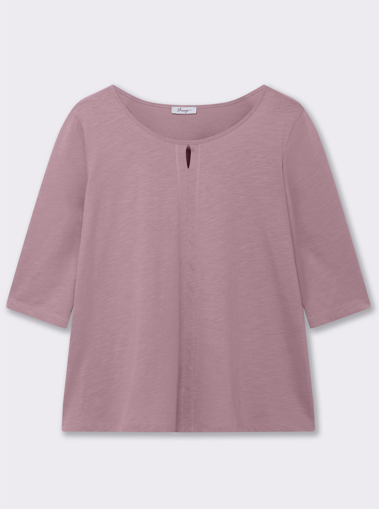 sheego 3/4-Arm-Shirt - malve