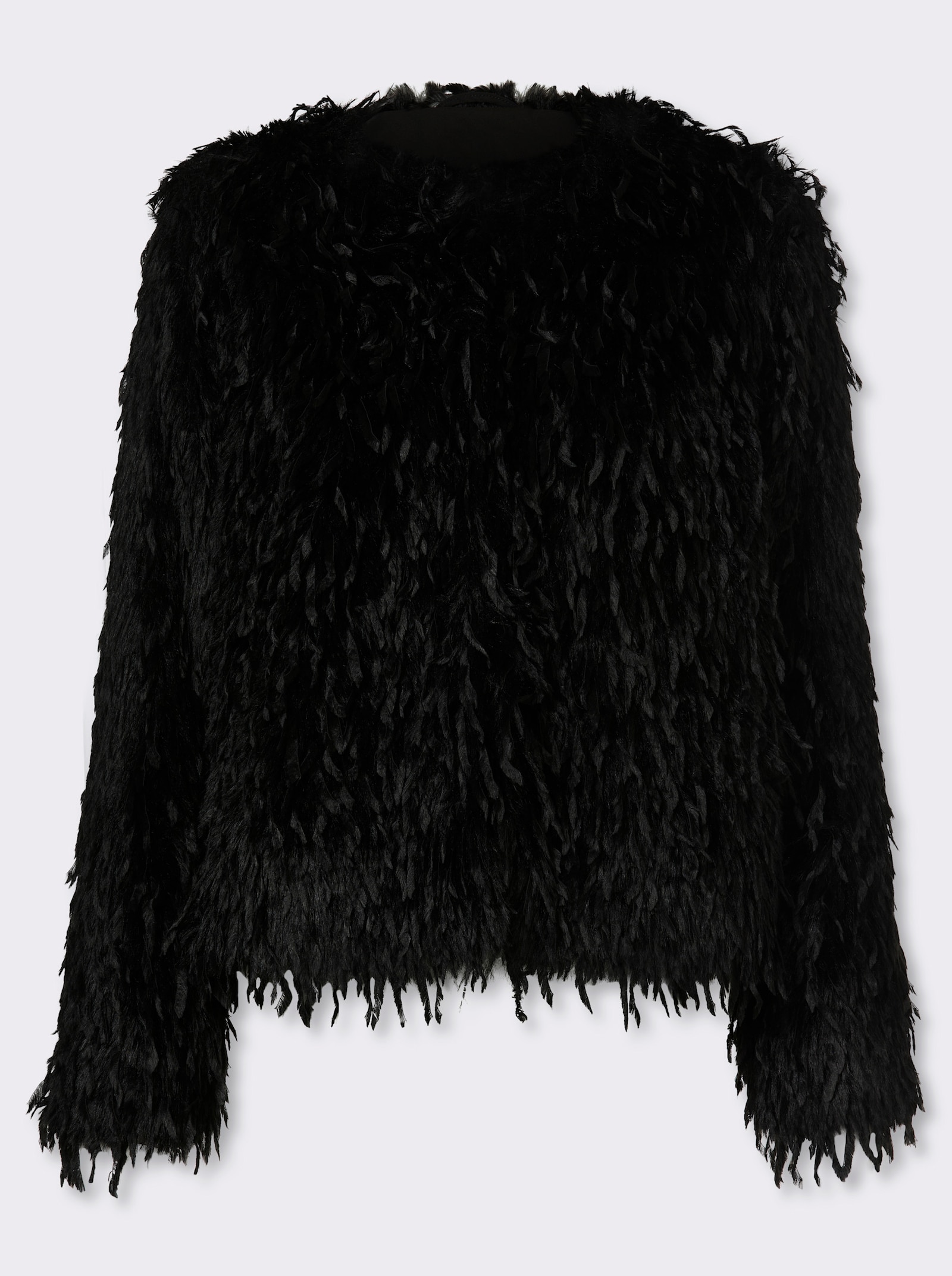 heine 2-in-1-Jacke mit abnehmbaren Ärmeln - schwarz