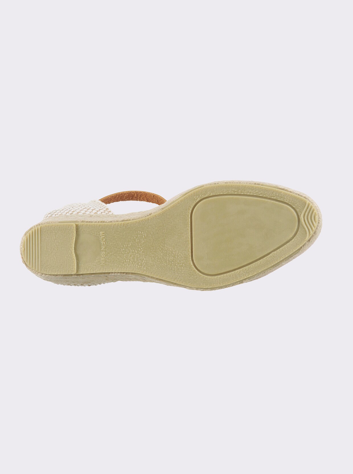 heine Keilsandalette - beige