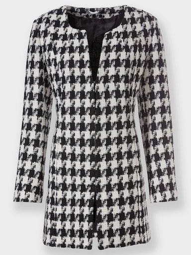 heine Blazer - schwarz-ecru Pepita