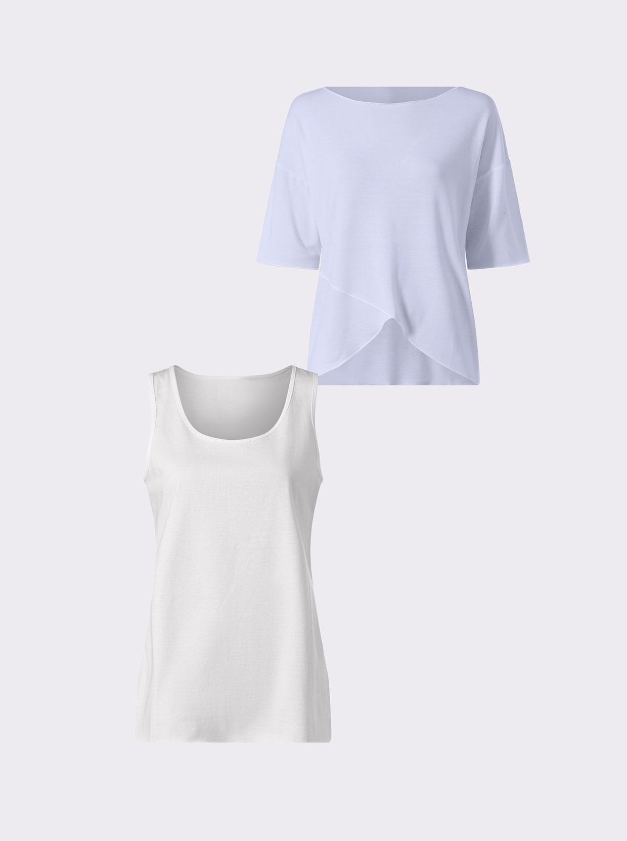 heine 2-in-1-Shirt - hellblau