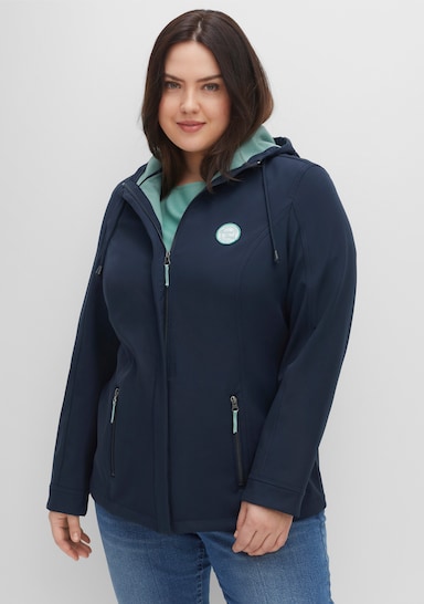 sheego Softshelljacke - nachtblau