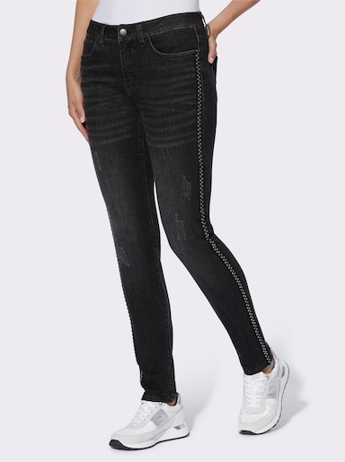 heine 5-Pocket-Jeans - black denim