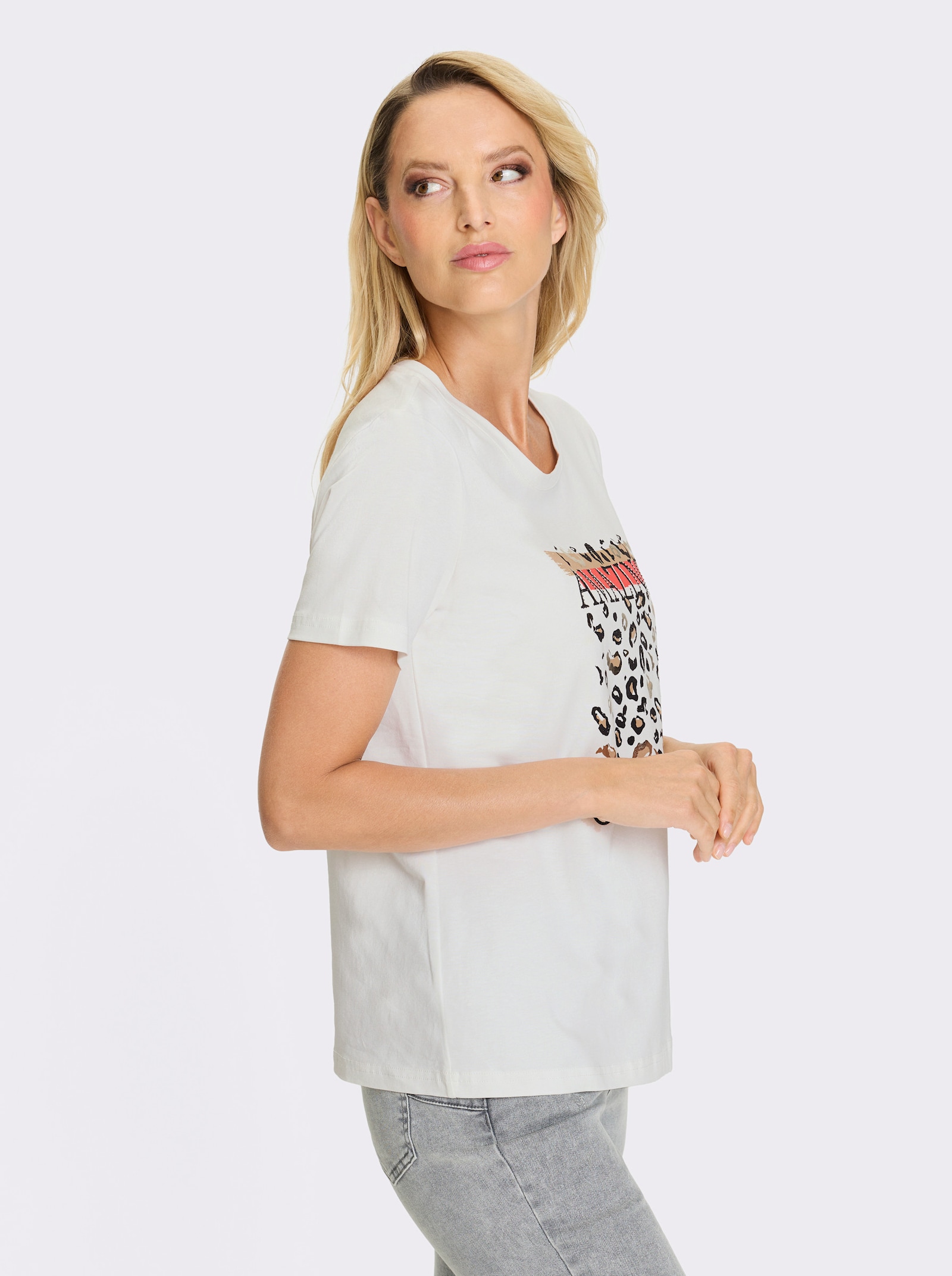 heine T-Shirt - ecru