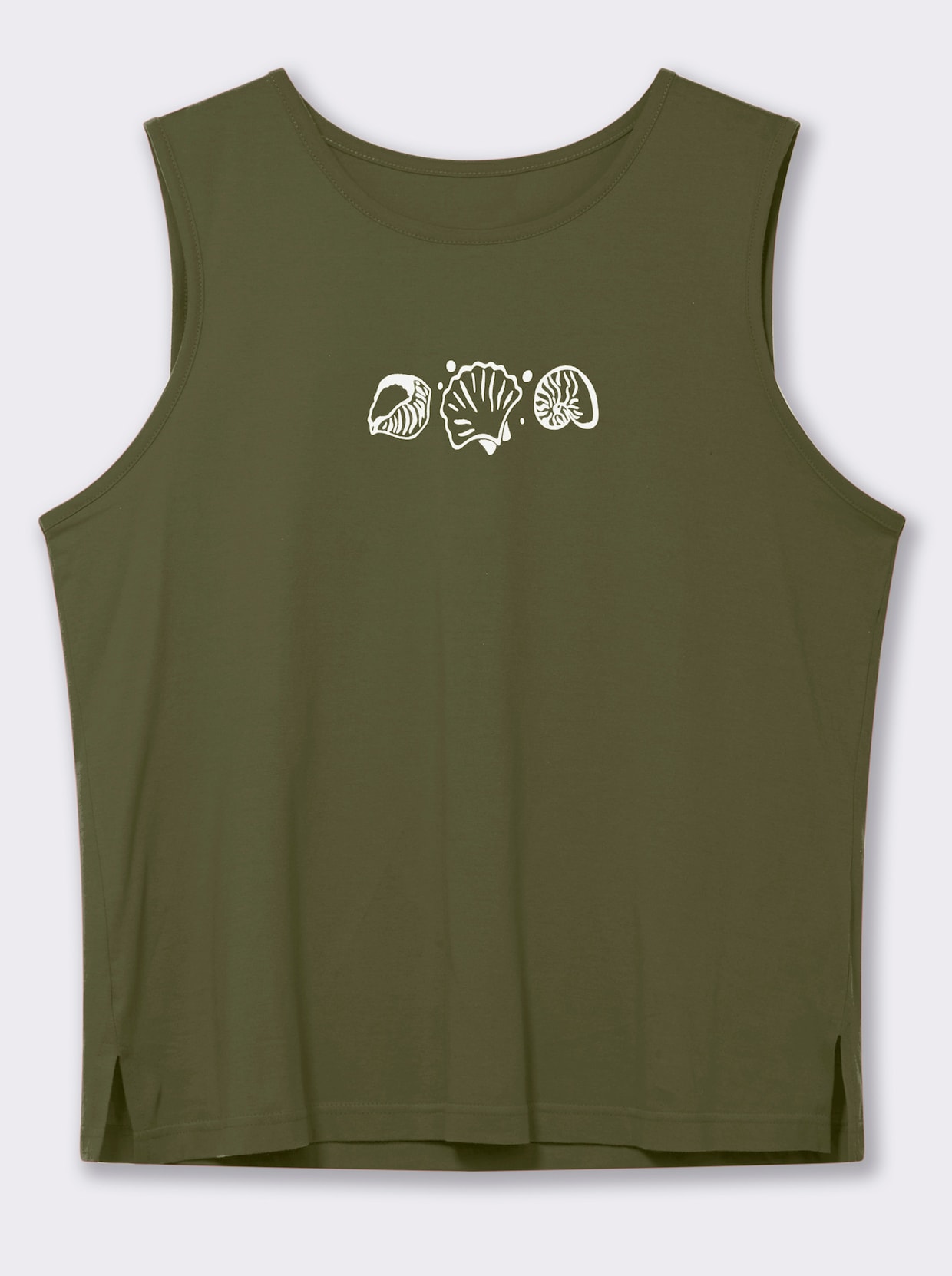 Shirttop - oliv