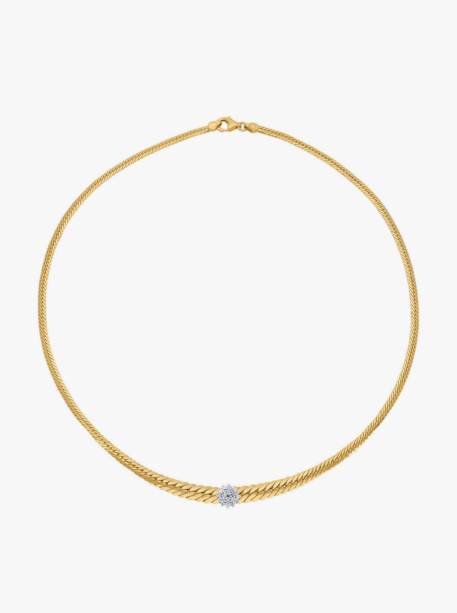 Panzerkette - Gelbgold 585