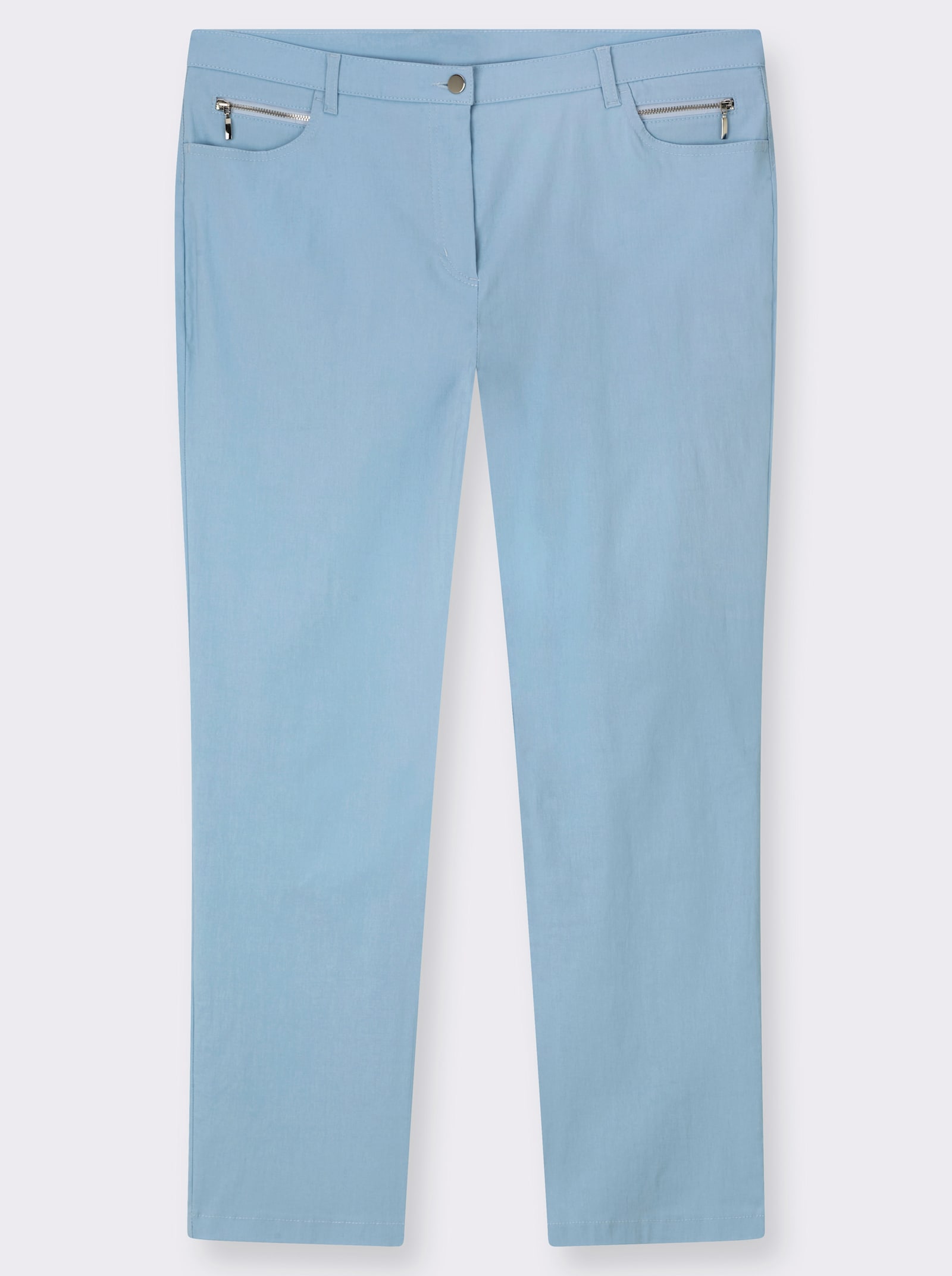 Stehmann Comfort line Stretch-Hose mit Zier-Taschen vorne - bleu