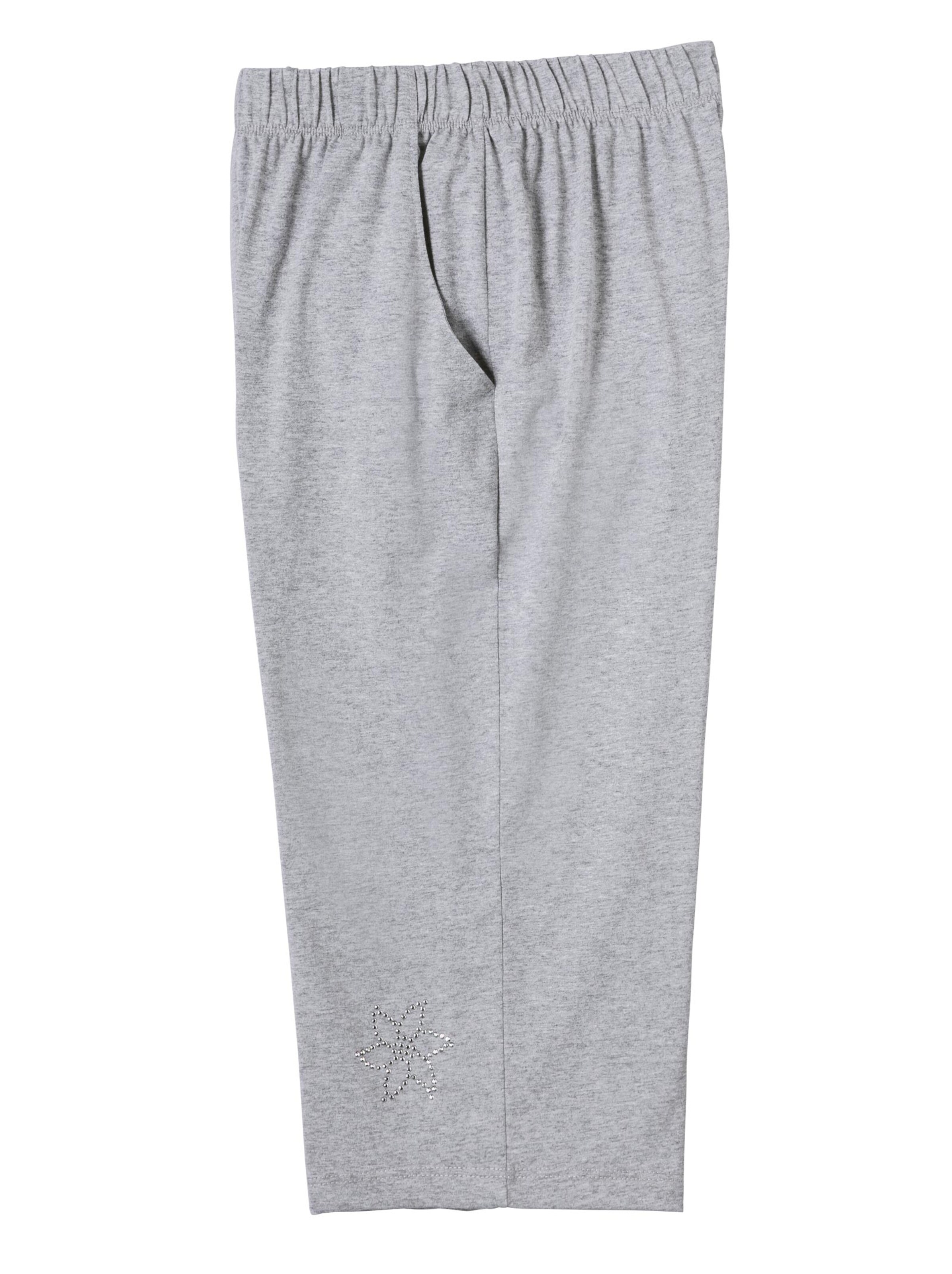 Freizeitbermudas - hellgrau-meliert