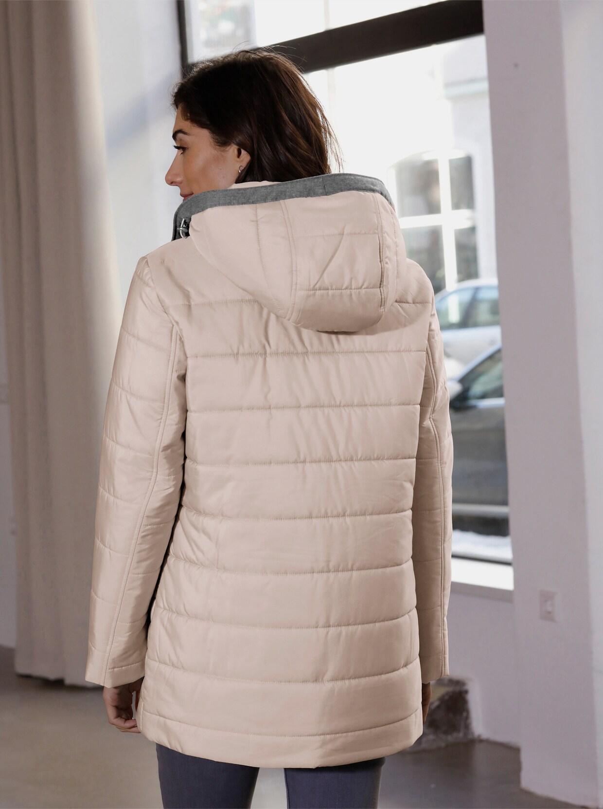Steppjacke - sesam