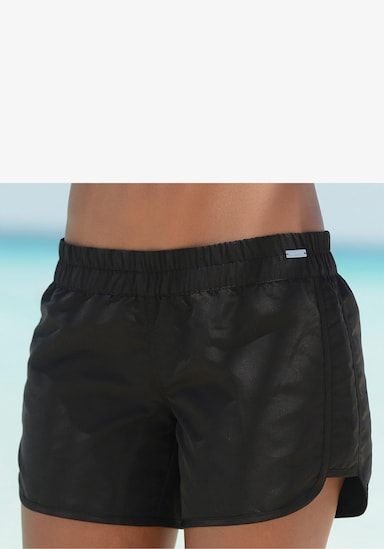 LASCANA Badeshorts - schwarz