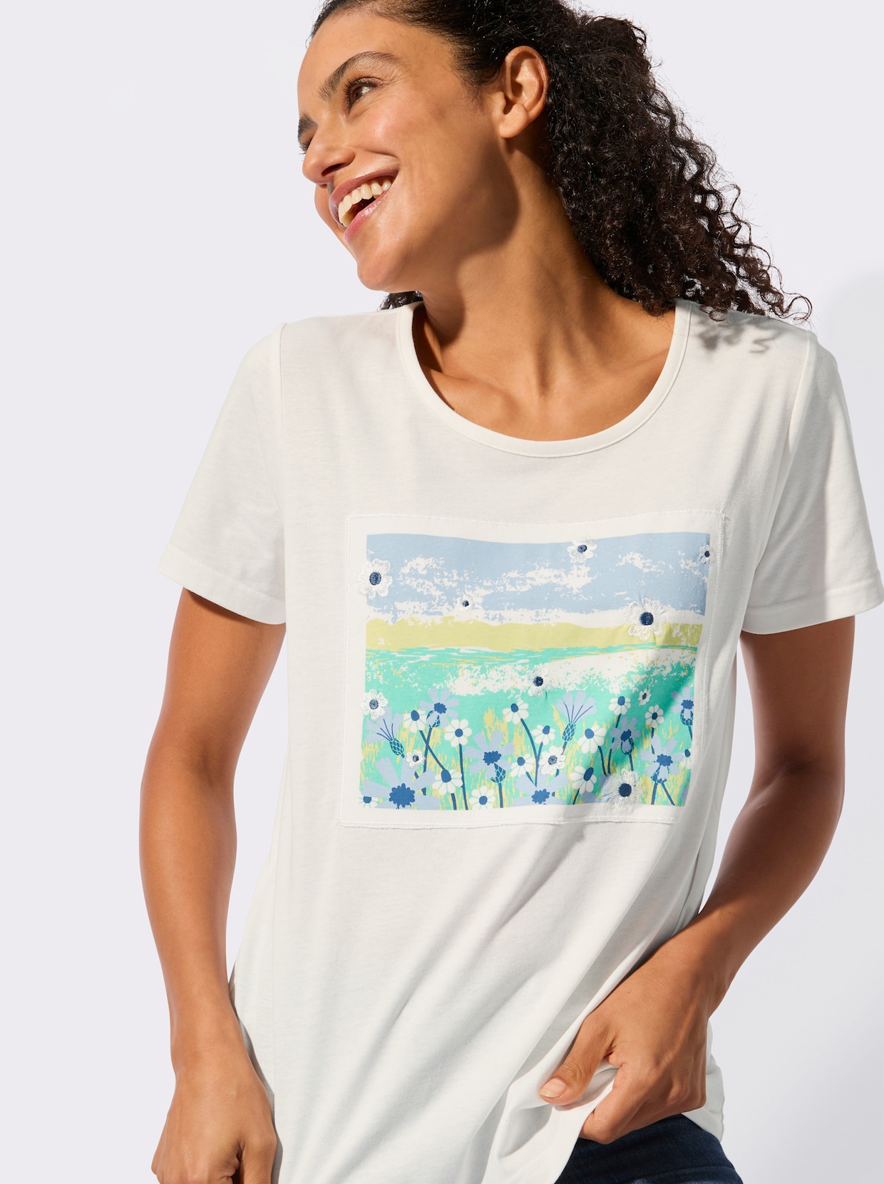 T-Shirt - ecru