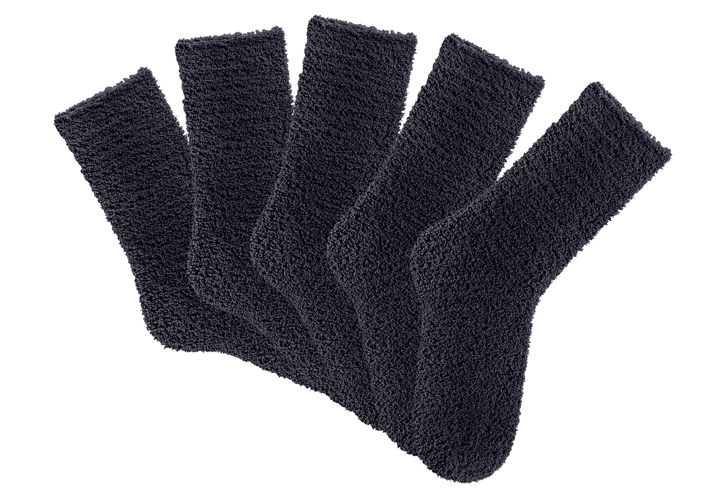 so gut günstig Kaufen-Kuschelsocken in schwarz von Lavana. Kuschelsocken in schwarz von Lavana <![CDATA[In schönen dezenten Farben, gut zu kombinieren. Ideal für Zuhause, wärmen kalte Füße. Material: Aus 98% Polyester, 2% Elasthan. Socken enden über dem Knöchel.]]>. 