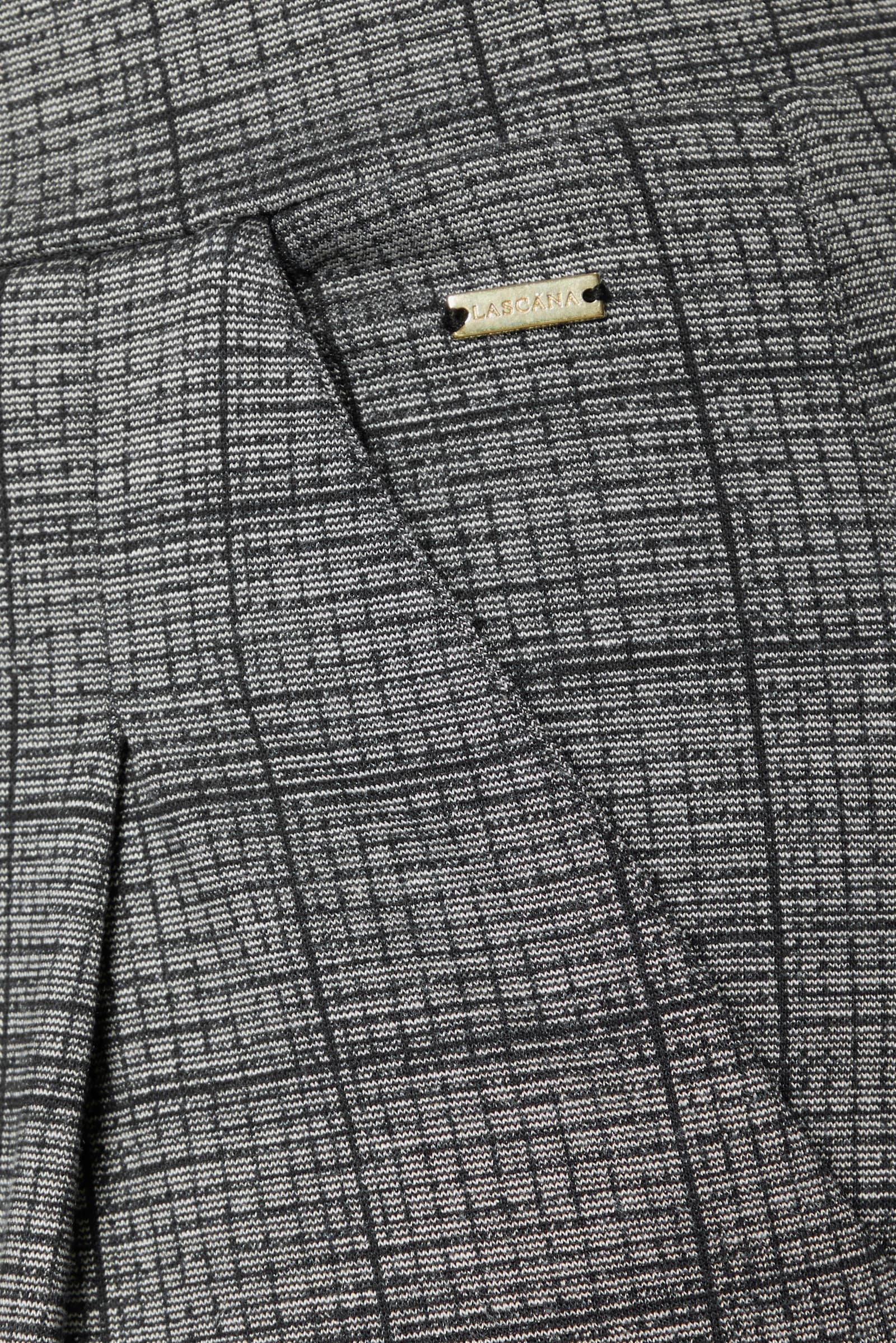 LASCANA Schlupfhose - grau kariert