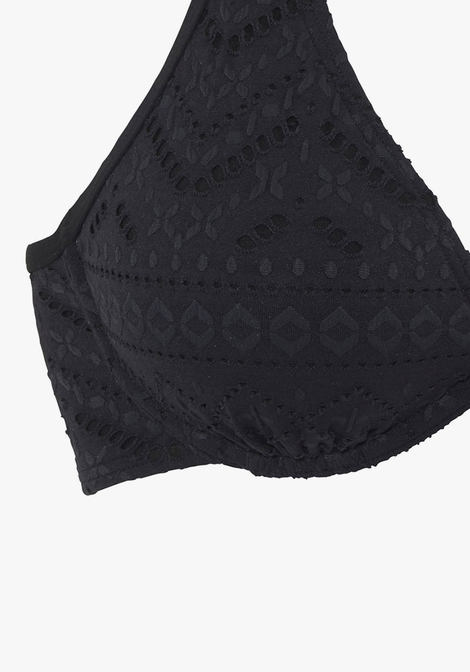 LASCANA Bügel-Bikini-Top - schwarz