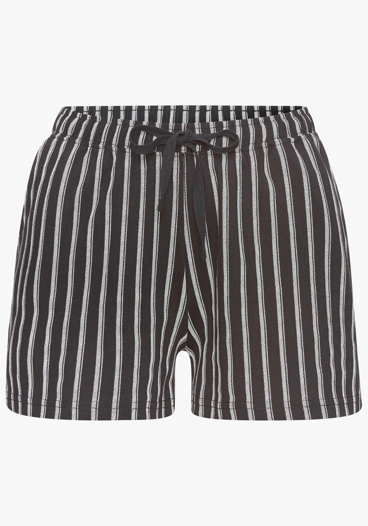 Vivance Dreams Pyjamashorts - schwarz-weiß-gemustert