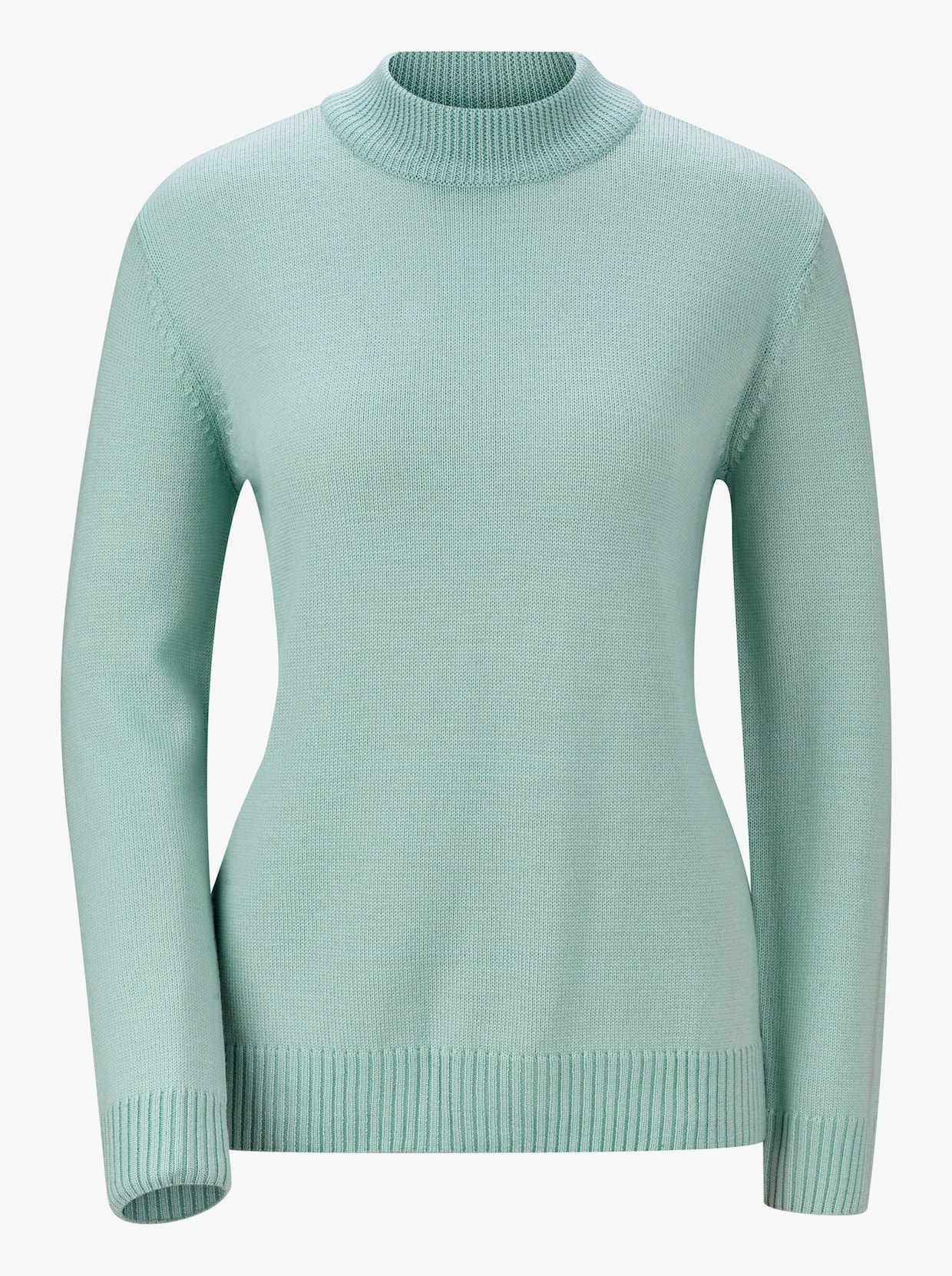 Stehkragenpullover - mint