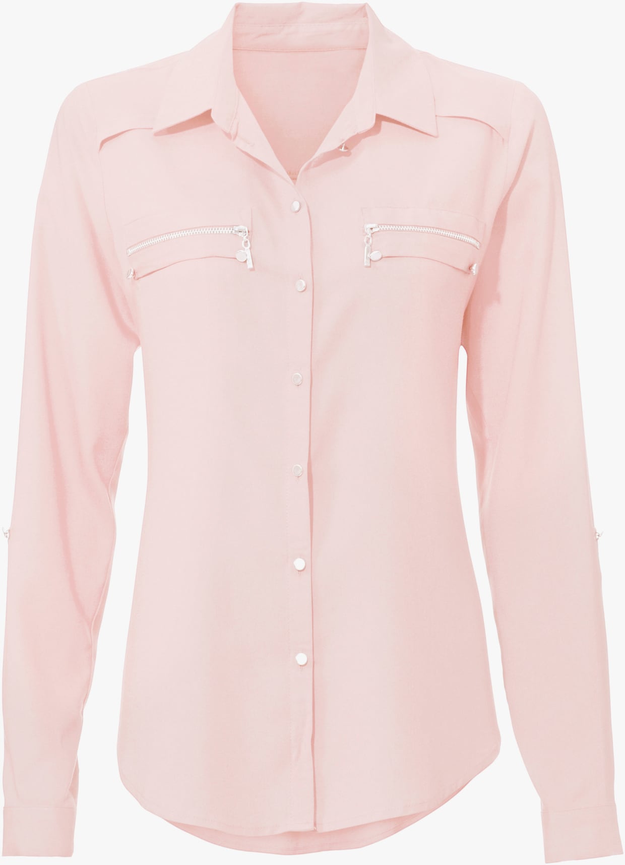 heine Blouse met lange mouwen - roze
