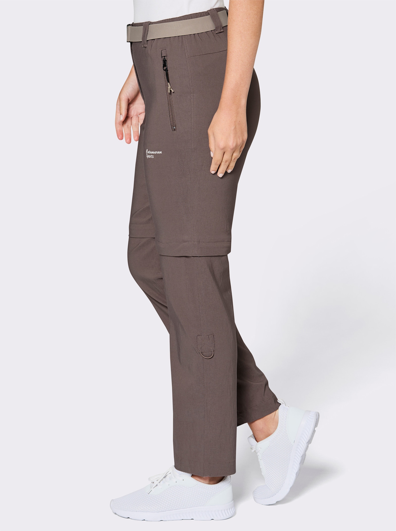 Catamaran Sports Trekkinghose mit abzippbaren Beinen - dunkeltaupe
