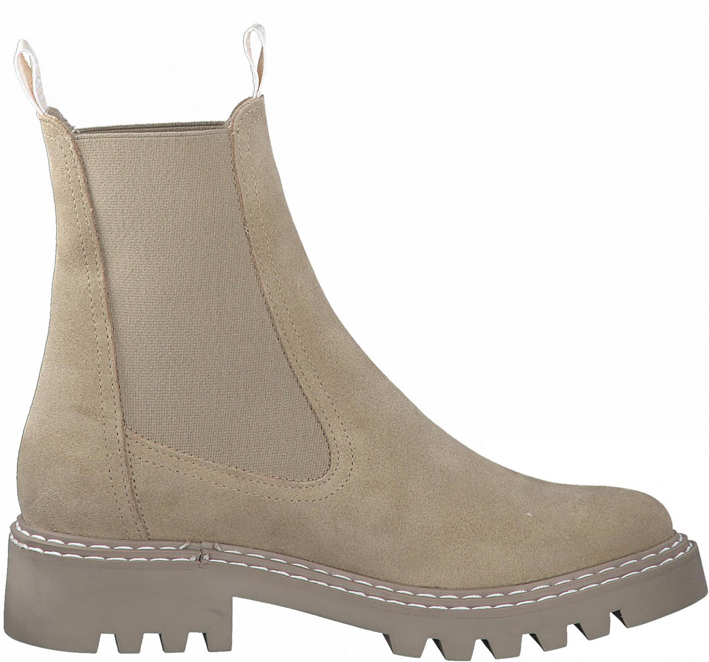 Tamaris Chelsea boots in beige | heine