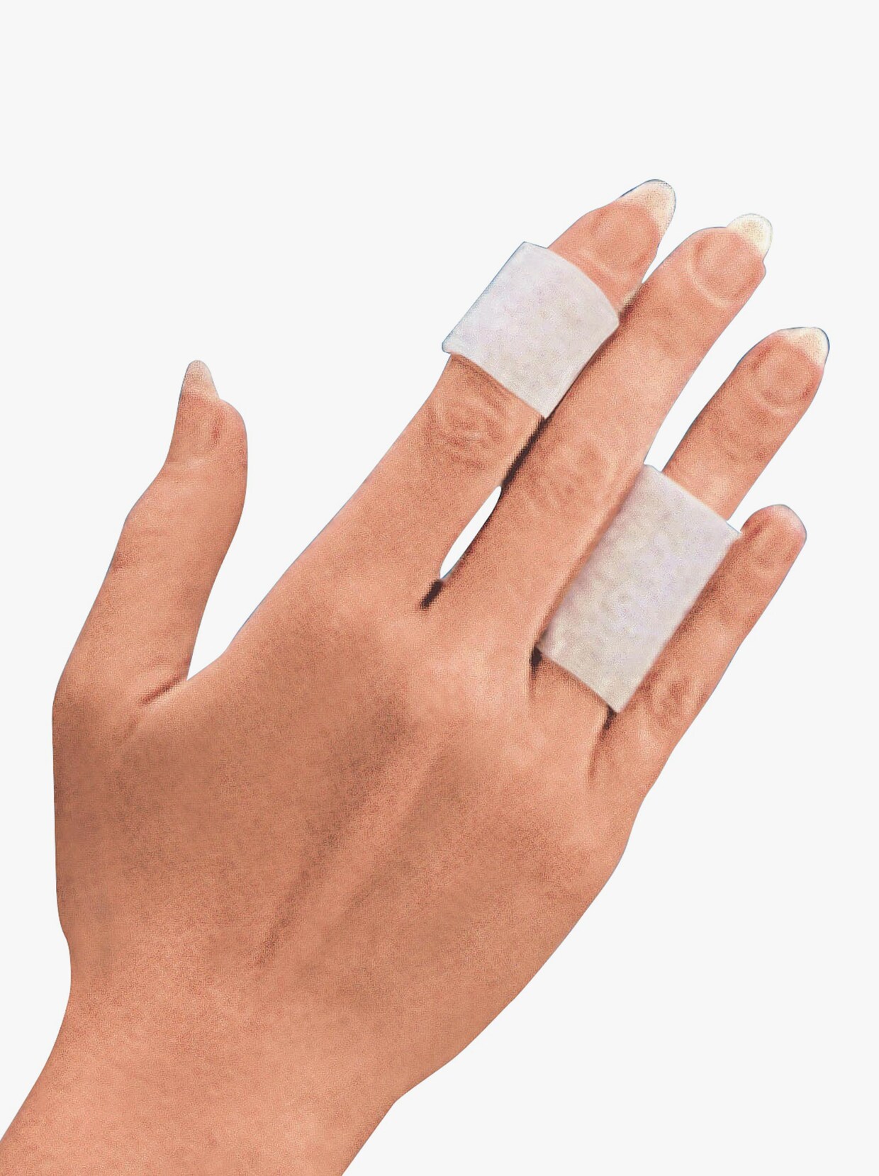 Ochrana prstov na rukách a nohách - biela
