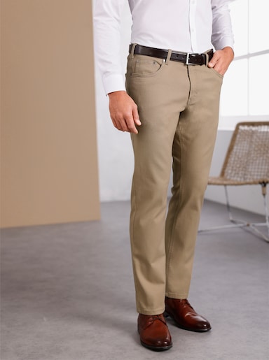 Twill-broek - beige