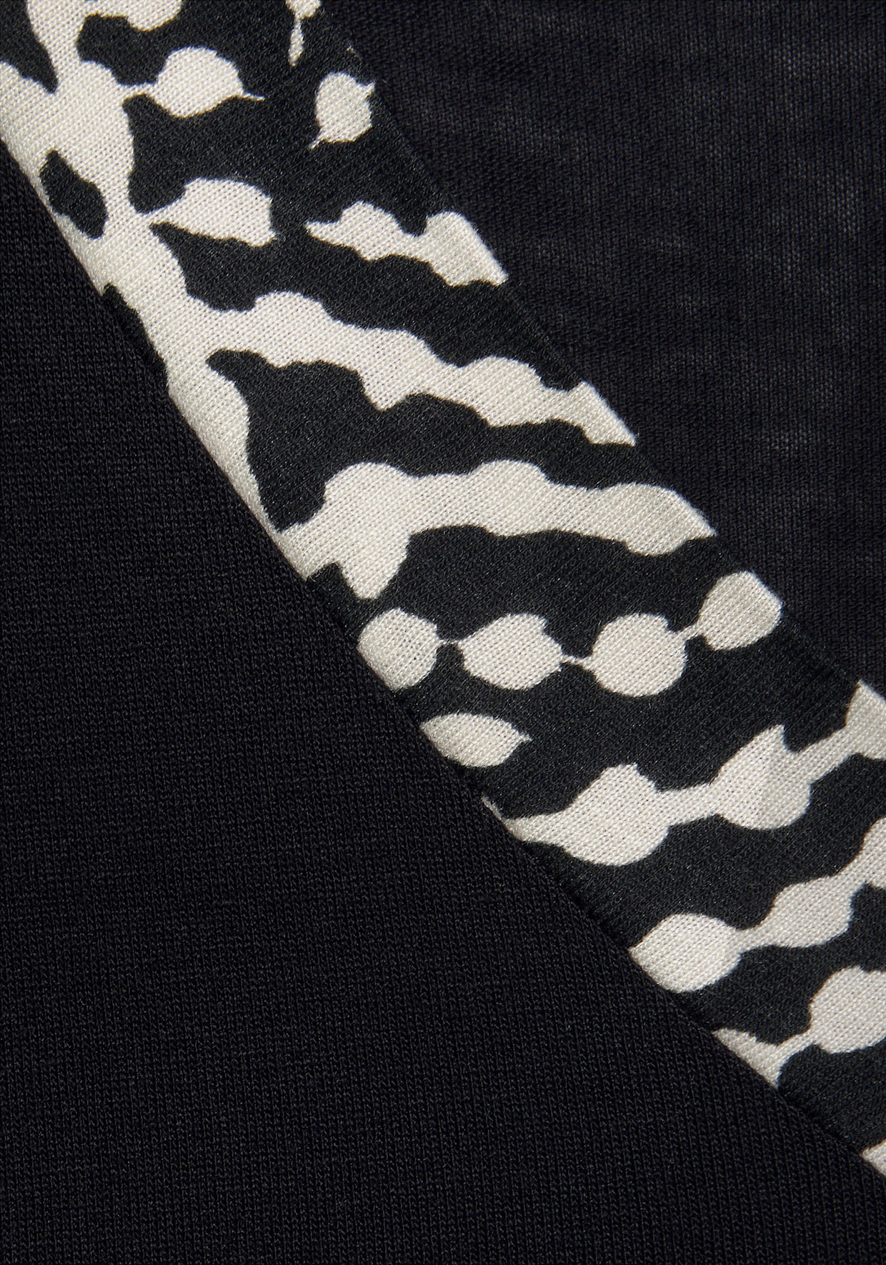 LASCANA Pyjama - noir-blanc à pois