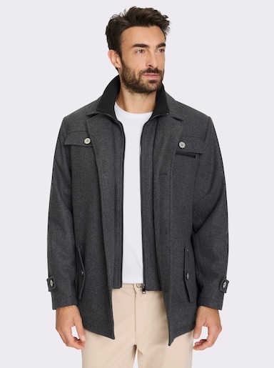 Marco Donati Longjacke - graphit-meliert