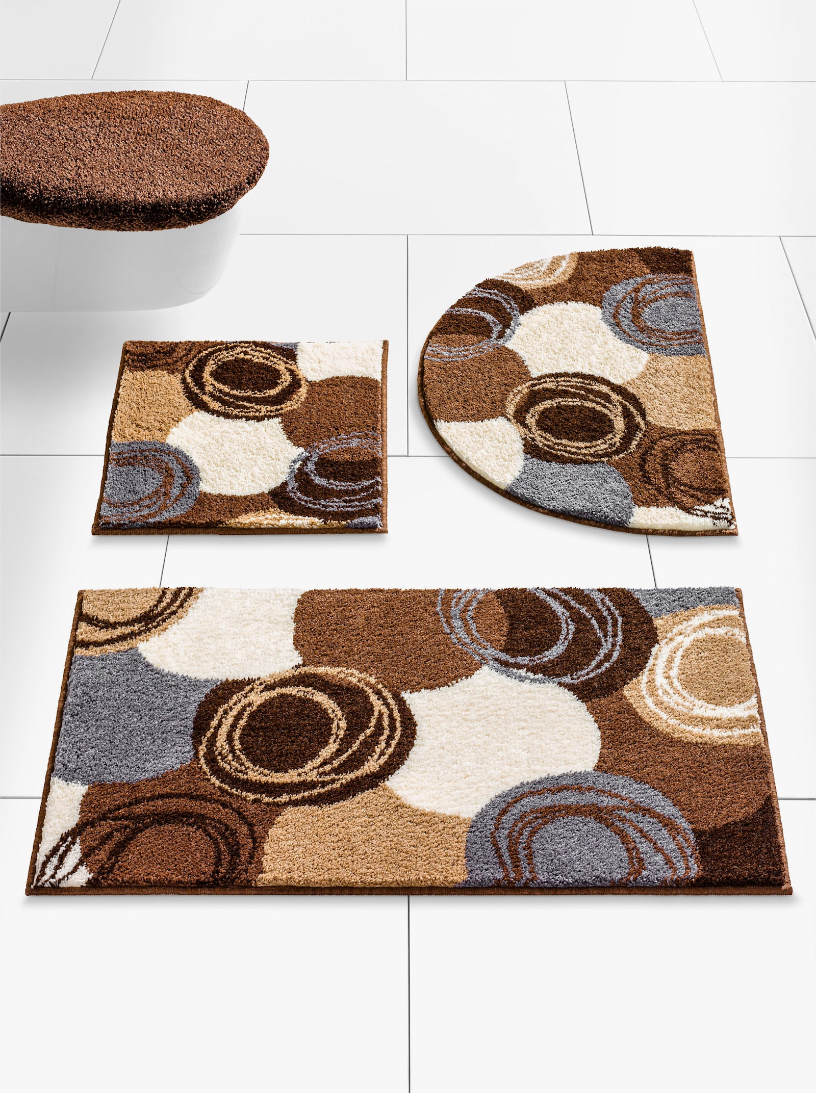 Grund Badematte - taupe-ecru