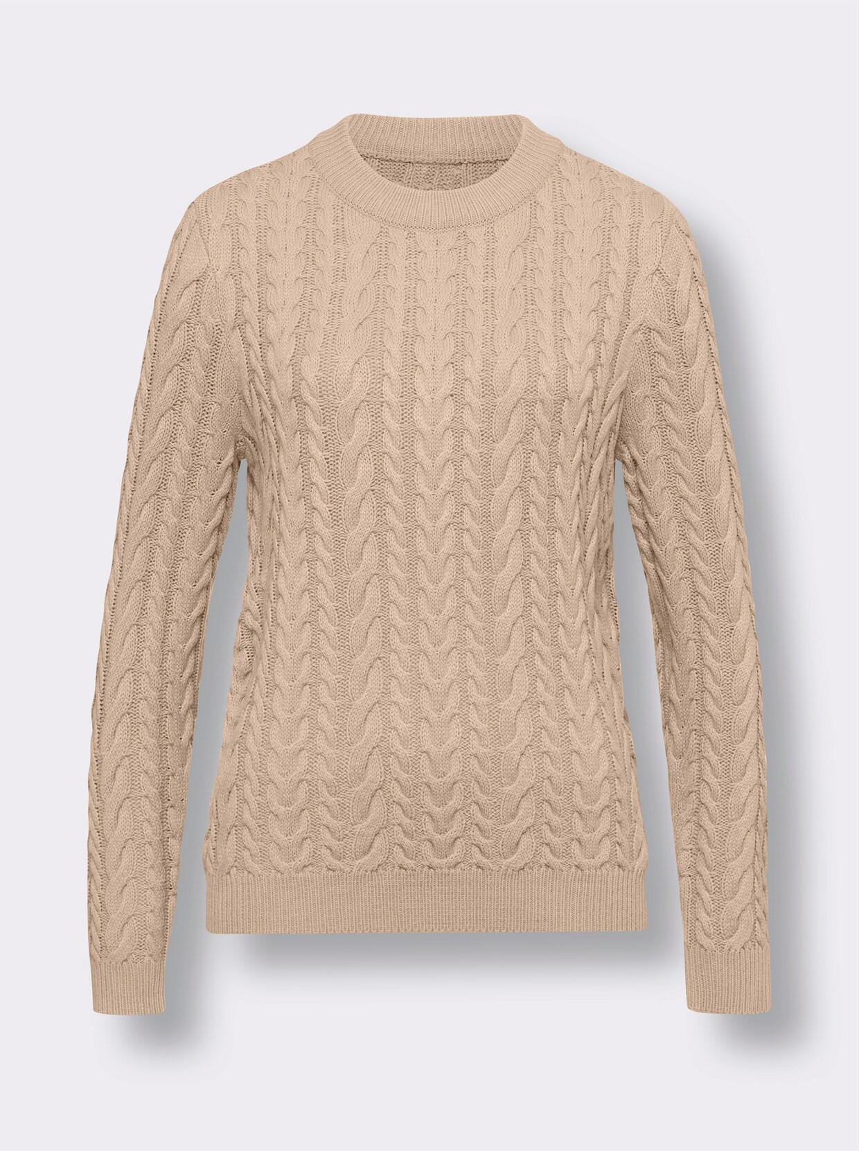 Långärmad tröja - beige