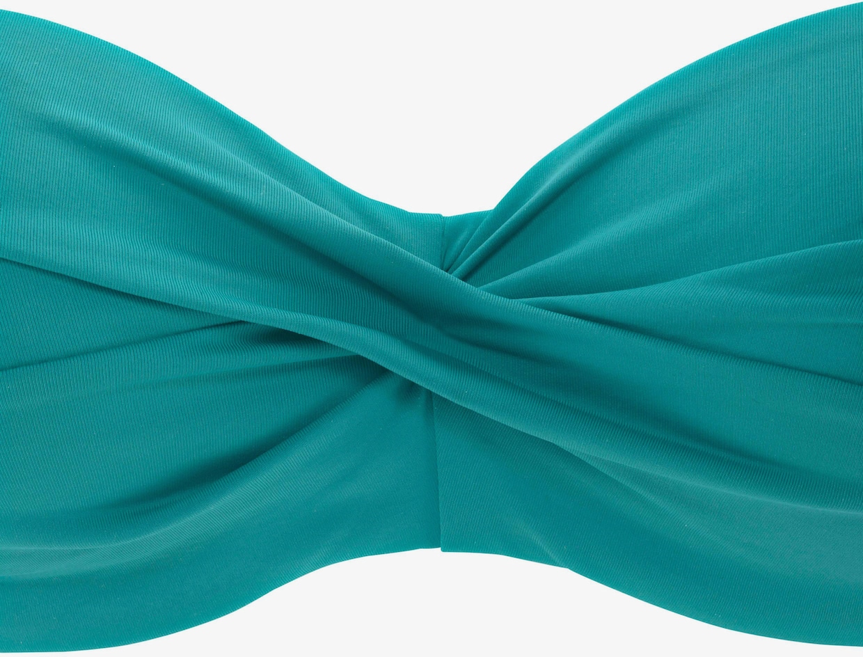 s.Oliver Haut de maillot de bain bandeau - turquoise