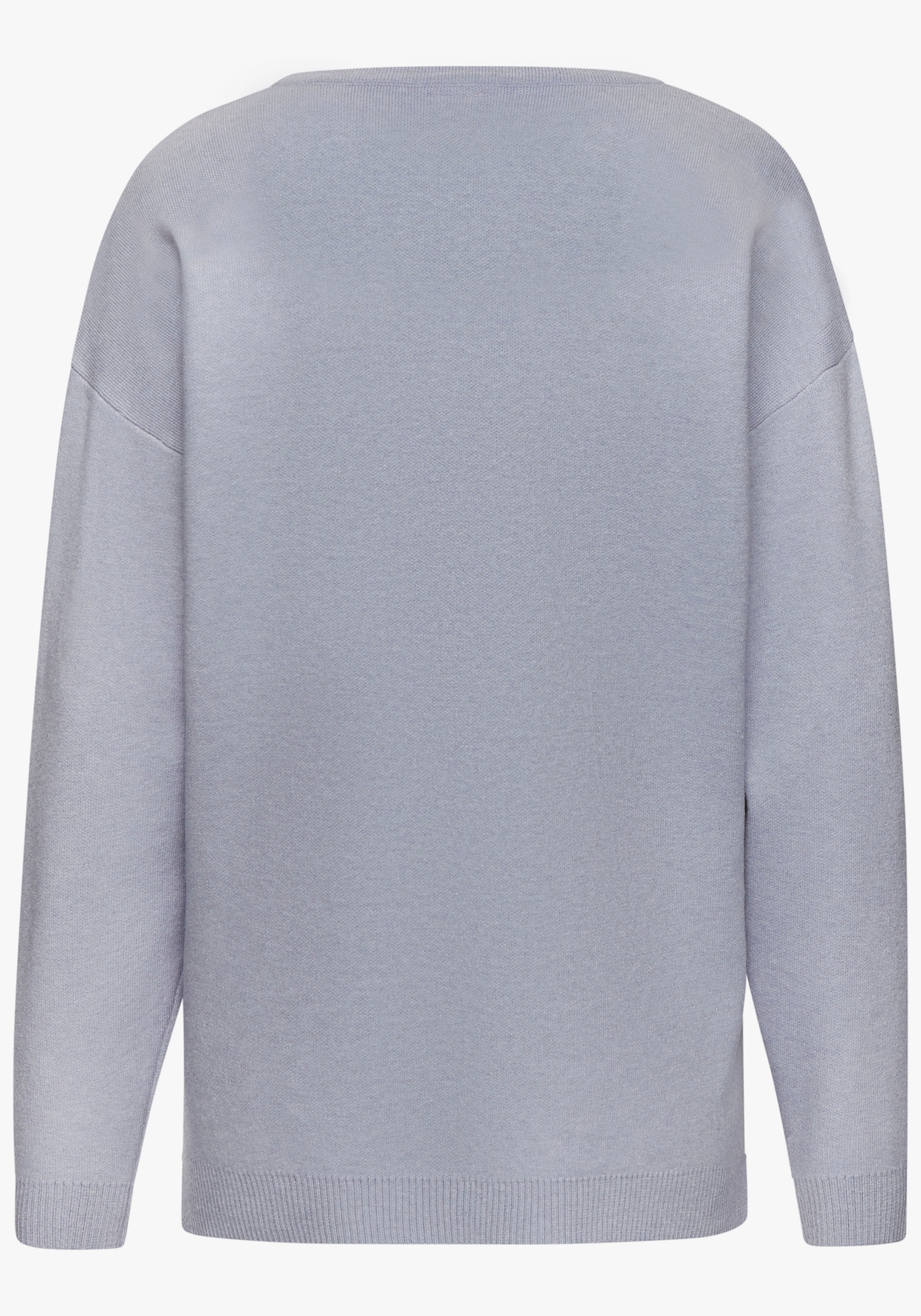 Elbsand Sweater - rookblauw gemêleerd