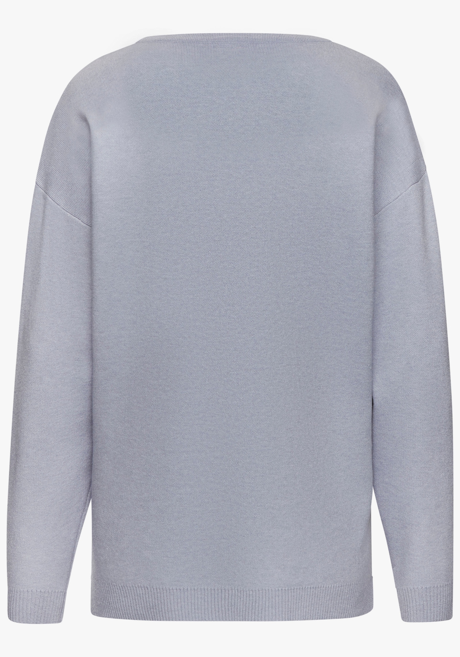 Elbsand Sweater - rauchblau meliert