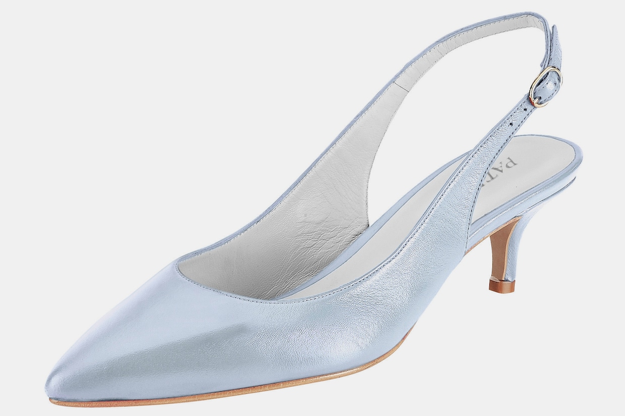 heine Slingpumps - lichtblauw