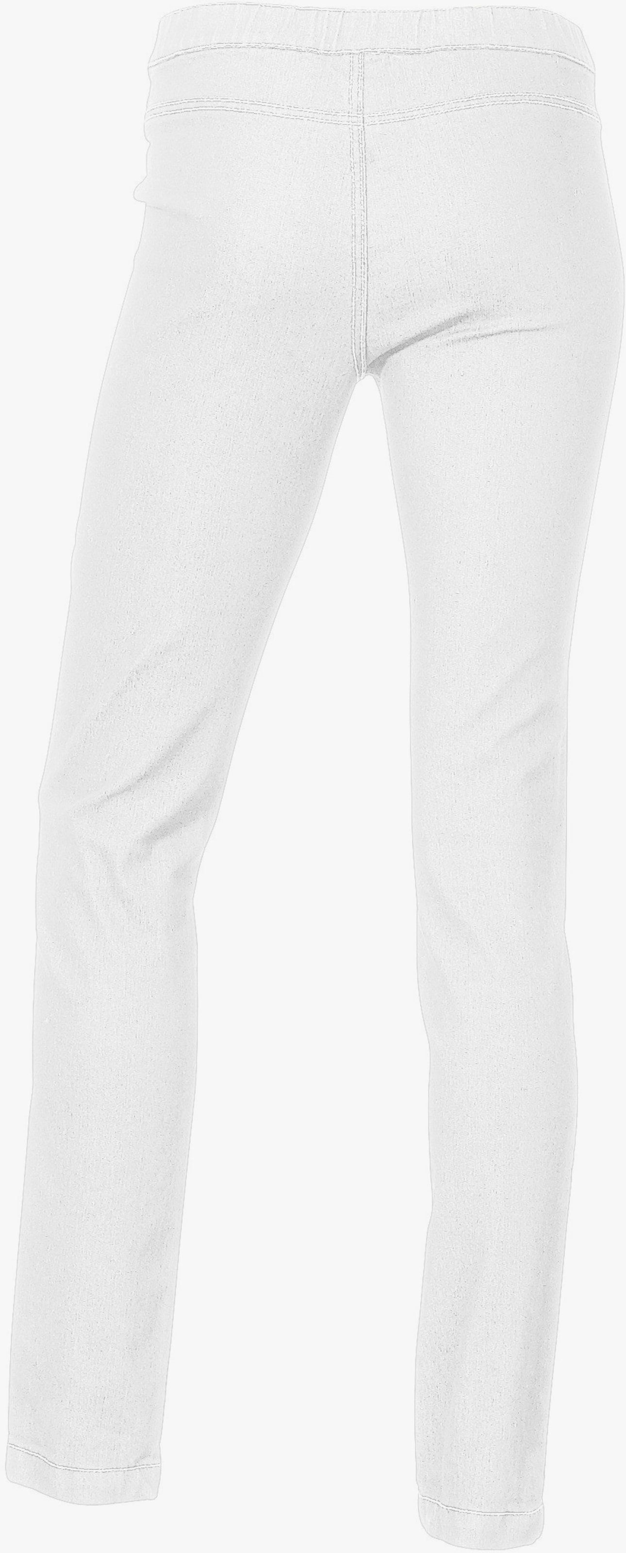 heine Jeansleggings in Used-Optik - weiß