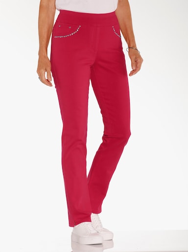 Stretch jeans - rood