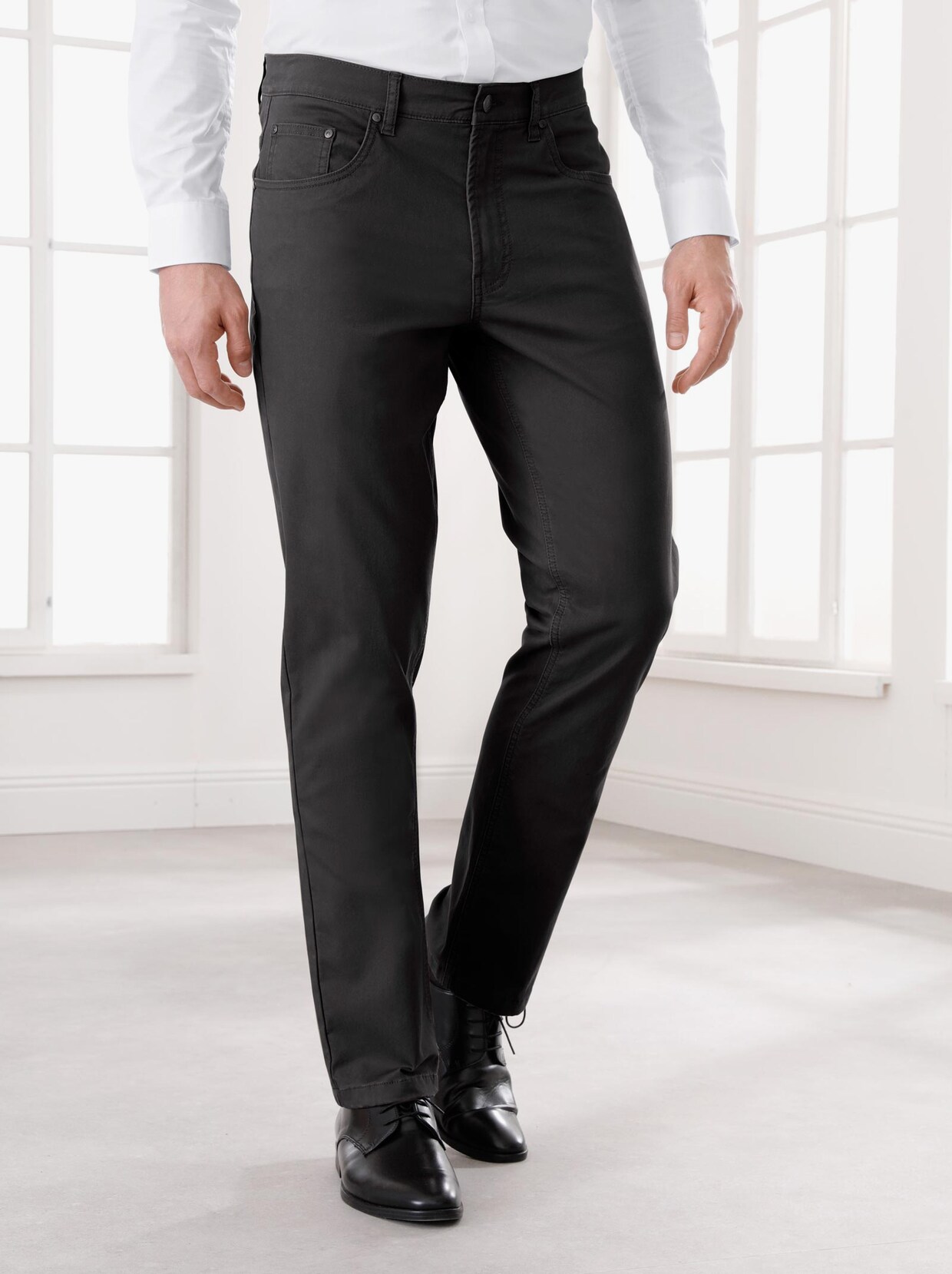 Thermo-Jeans - schwarz
