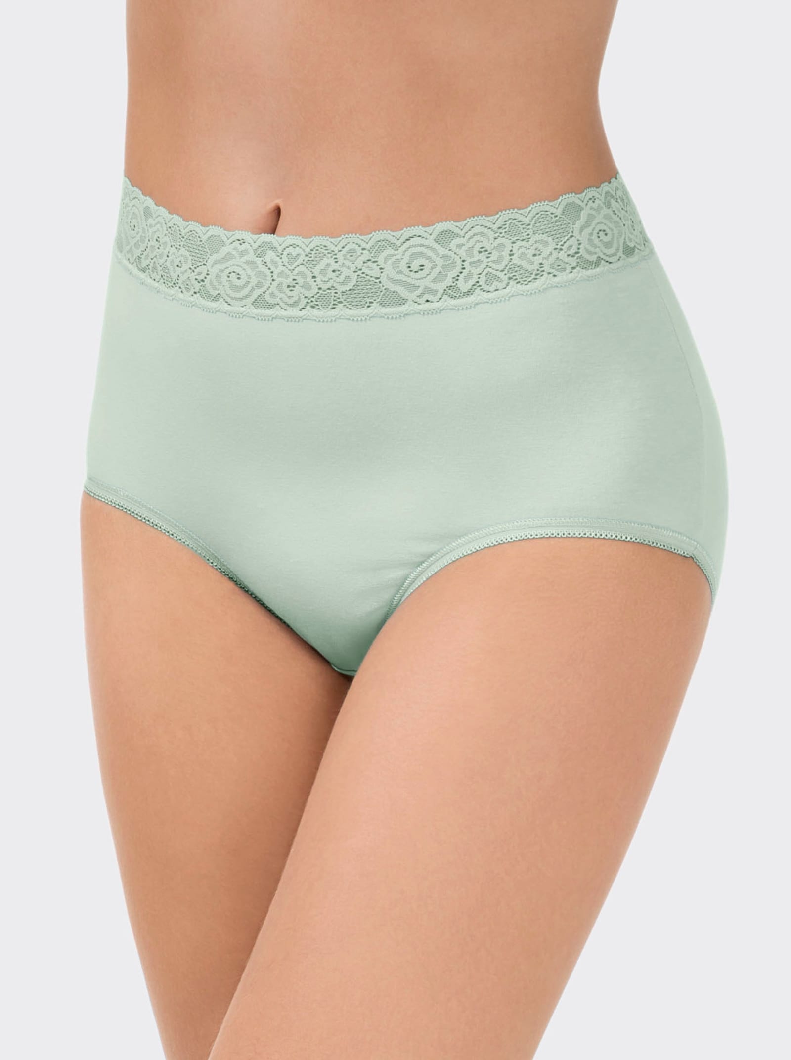 wäschepur Tailleslip met elastisch kant - op kleur gesorteerd